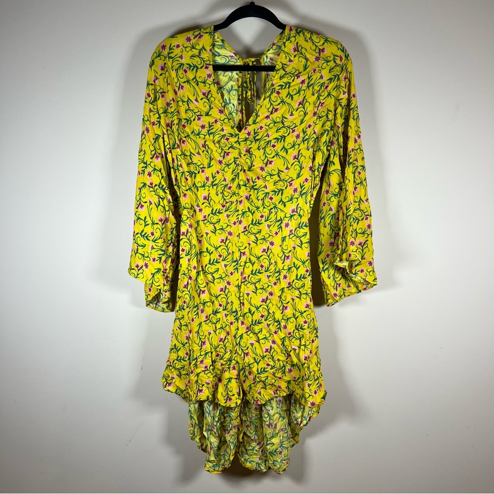 Anthropologie Open Back Romper